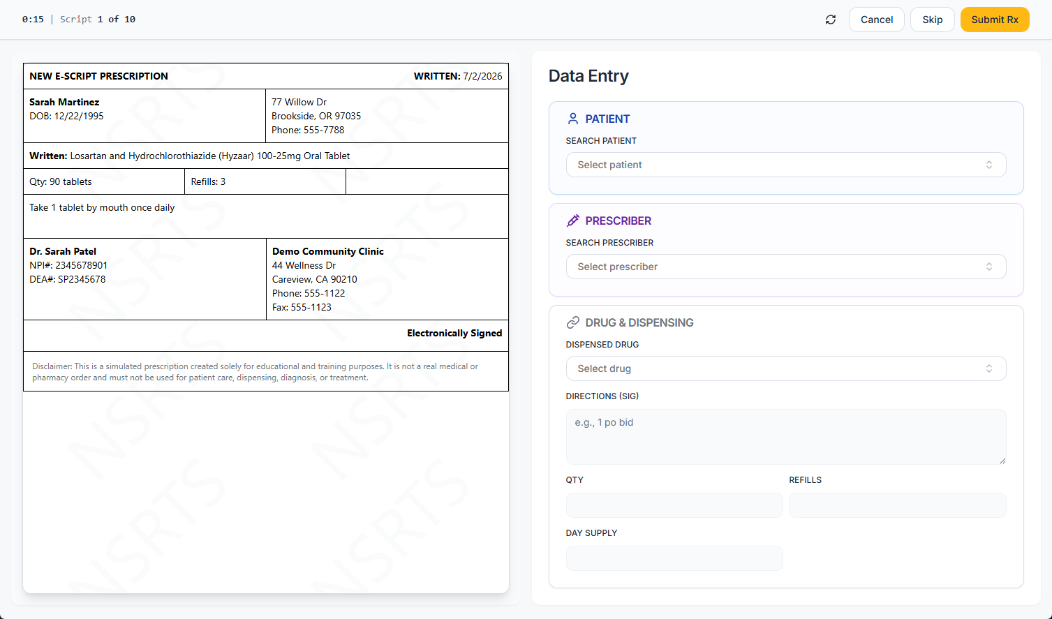 Full Demo View